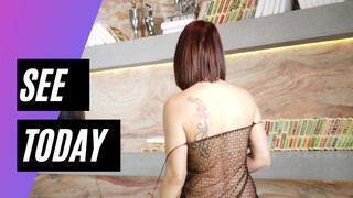 1. Try on haul pantyhose! See transparent lingerie haul and panties haul ny..