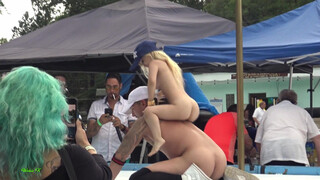 4. Naked dance-off with a hot midget