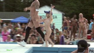 1. Naked dance-off with a hot midget