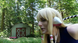 10. Hula Hooping Dance Workout - Chi from Chobits Cosplay
