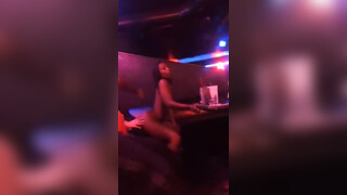 7. Lap dance at a strip club