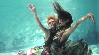 Underwater Fashion Show Oops - 1:56, 2:24
