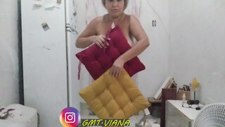 1. Mary Viana Style Pillow Challenge Went Wrong - Boobs 02:06, 02:24