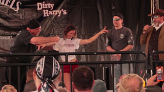 3. Dirty Harrys wet tshirt competition Bike Week 2021. Shirts get wet at 1:31 please upvote!