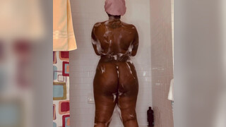 10. Big ass soaped in the shower