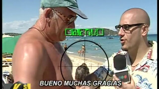6. CMNF interview on a nude beach @ 1:51