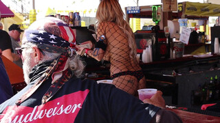 2. Bikeweek bar girls with some bike cruising. The girls clips are spread throughout the video starting around 14 seconds in