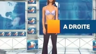 7. It took 7:06 for the French Naked News anchor to display her itty bitty little titties
