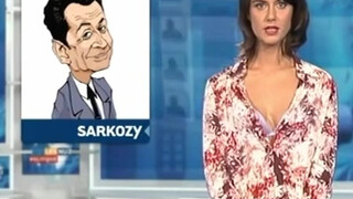 3. It took 7:06 for the French Naked News anchor to display her itty bitty little titties