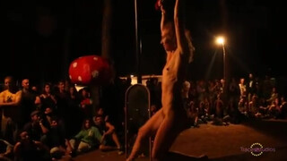 5. Naked Trapeze artist