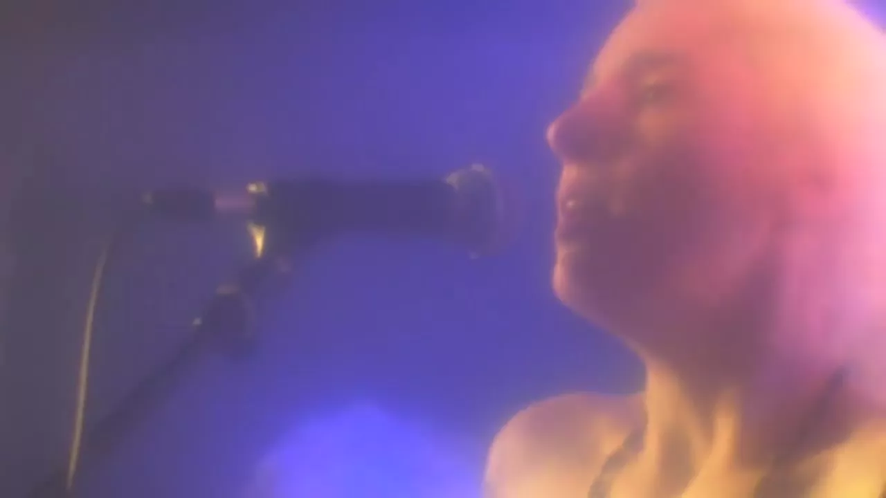 Bleach blond lead singer with cute little tits !!! | Nude Video on YouTube  | nudeleted.com