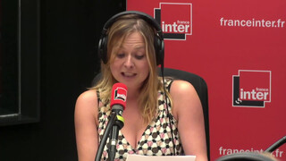 7. French radio host go topless on a show about topless day