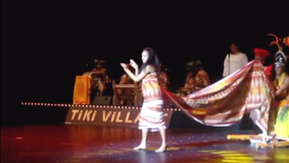 2. Tahitian Tapa dance Topless