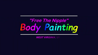 1. Free The nipple (BODY PAINTING) West Virginia. Tits @ 0:13