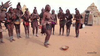 1. Nude tribal people dance