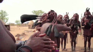7. Nude tribal people dance