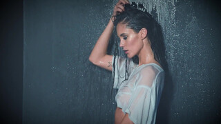 5. Wet shirt, small boobs, “Gracia de Torres – Sexy shower Waikiki”