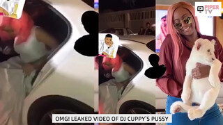 6. OMG! LEAKED VIDEO OF DJ CUPPY’S PUSSY