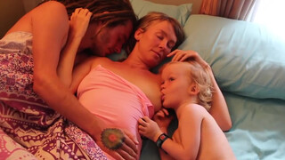 1. Boyfriend Breastfeeding Cuddles, plus Crocodile