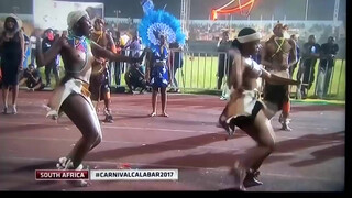 4. South African cultural dance at Calabar Carnival 2017