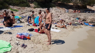 5. Topless Girls at Spain Beach