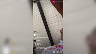 8. Brief clip of girl using a dildo in “Boosie Previews his onlyfans 8/4/20”