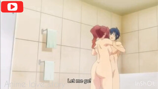 4. [Anime] He grabs her boob, and then she’s all over him, starting 0:10 in “World Ends Harem Uncensored Episode 2 Nude scene”