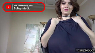 8. Video of huge boobs swaying in a thin dress starting 2:50 in “Bbw, cewek bohay, Part 9, XENIA WOOD. @Bohay studio”