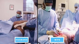 8. Couple Surgery Goals!