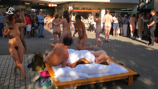 Naked Art in the streets