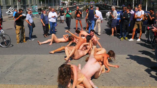 1. Naked Art in the streets