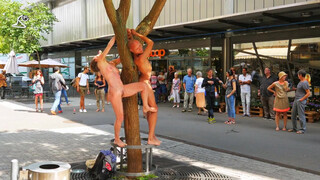10. Naked Art in the streets