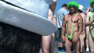 6. “The Cardiff 2016 Naked Bike Ride part4 Warning Contains Full Frontal Nudity”