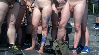 7. “The Cardiff 2016 Naked Bike Ride part4 Warning Contains Full Frontal Nudity”