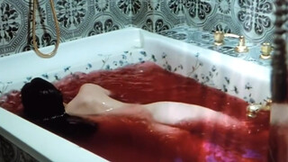 9. Full nudity in this bath scene at 4:00 in “Female Vampire Jesús Franco”