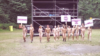 7. Male and female genitals throughout starting 0:12 in “nakedHEART by Gerrit Starczewski | @ Appletreegarden Festival 2012”