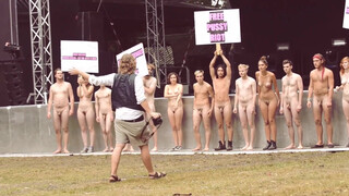 2. Male and female genitals throughout starting 0:12 in “nakedHEART by Gerrit Starczewski | @ Appletreegarden Festival 2012”