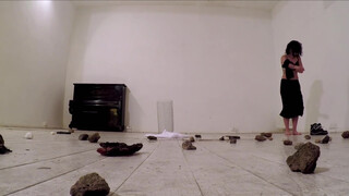 1. UNLISTED video has full nudity at 5:30 in “The Pieces of my mothers / Part 1/ Performance /Daniela Lillo Olivares/ Roma”
