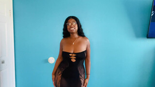 2. Sheer dress try-on 8:30