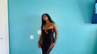 3. Sheer dress try-on 8:30