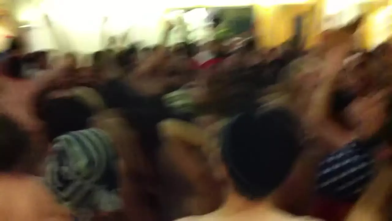 College kids are unbelievably excited to be naked at 0:05 in “UC Berkeley Naked  Run Fall 2011” | Nude Video on YouTube | nudeleted.com