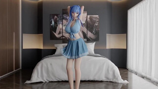 1. Anime girl strips at 0:50 in “[MMD R-18] St. Louis 2 Phut Hon”