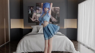 2. Anime girl strips at 0:50 in “[MMD R-18] St. Louis 2 Phut Hon”