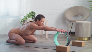 2. Yoga wheel