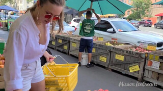 7. buying fruits shopping vlog
