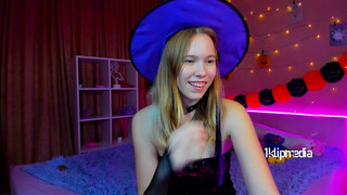 1. Witchy girl flashes her butt and pussy at 4:09 in “Alen Special Halloween [TAG42 18]”