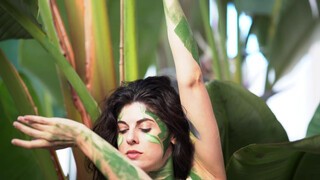 6. Nudity starts 0:15 in “Bird of Paradise Body Painting”