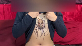 2. Tits andpussy Nude body Sharpie Tattoo Temporary Tattoo Tour Naked Mind Female Tattoo Nude Art Works vd # 39