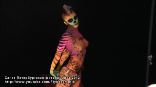 8. body painted boobs
