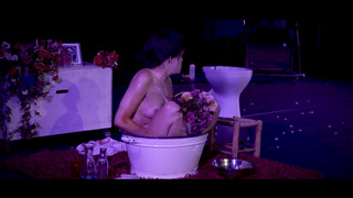 6. naked bathing girl (on stage)